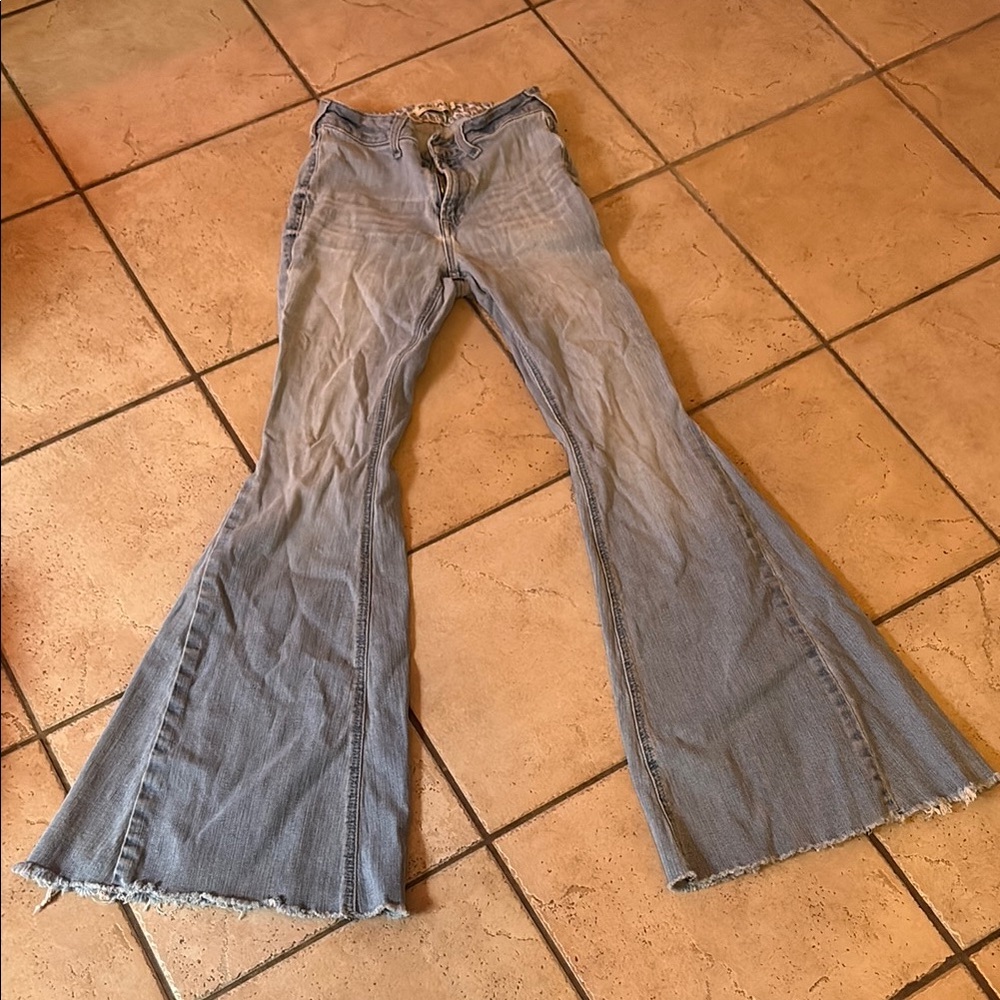 Ariat Blue Flare Wide Leg Jeans